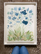 Load image into Gallery viewer, “True Blue" I & II - pair of archival prints