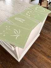 Load image into Gallery viewer, 12”x18” set of 4 on green - special listing for JBI