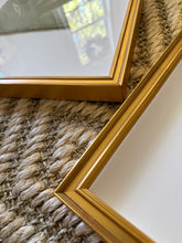 Load image into Gallery viewer, 17”x21” framed pair on handmade olive paper