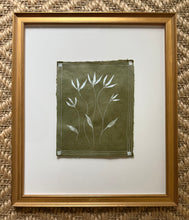 Load image into Gallery viewer, 8”x10” set of 4 on handmade olive paper