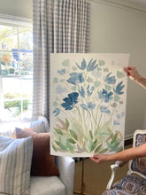 Load image into Gallery viewer, “True Blue" I & II - pair of archival prints