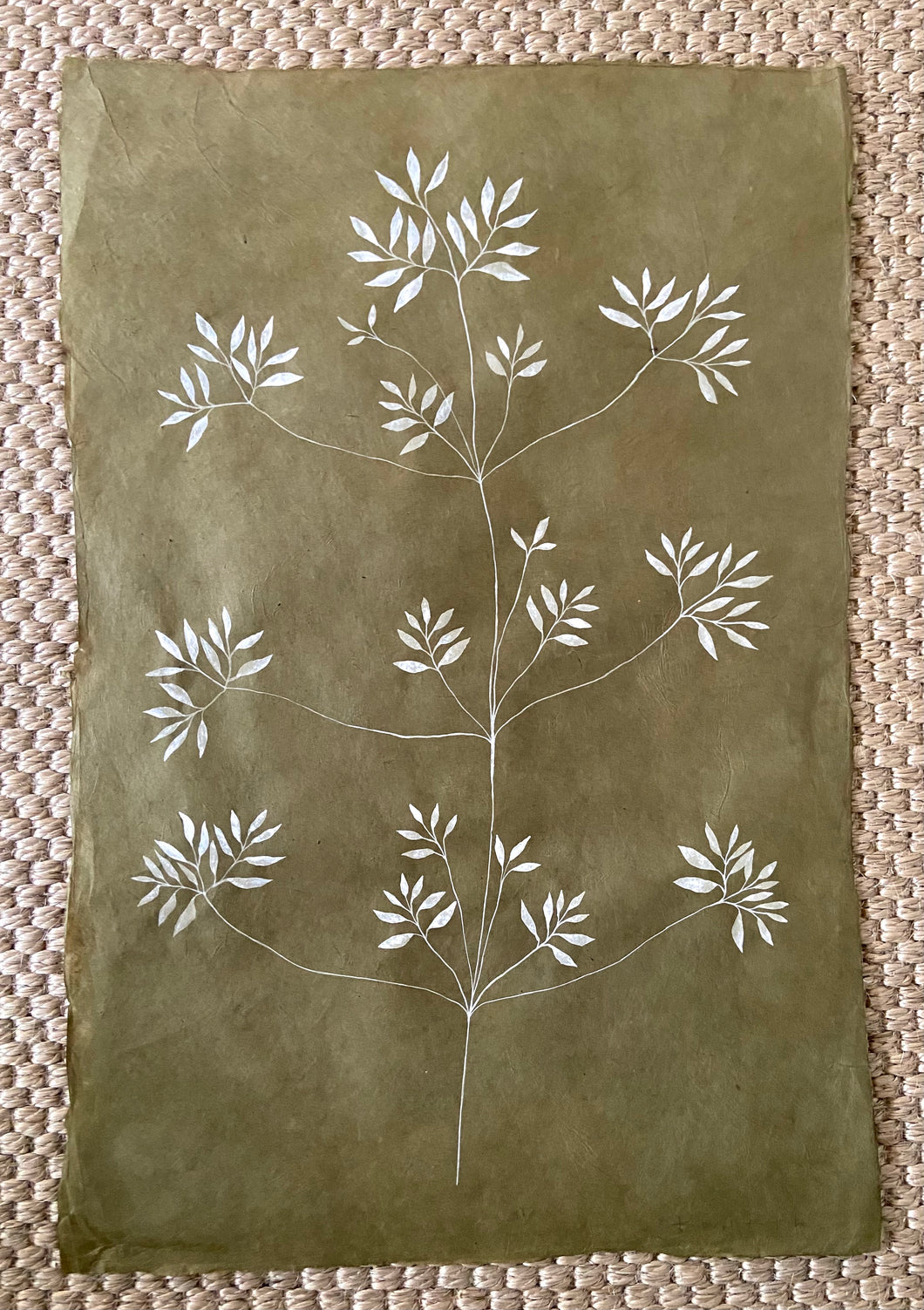 20”x30” on paper - “Vintage Vine”