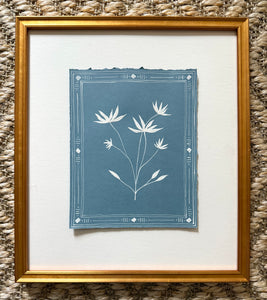 8”x10” set of 4 on blue