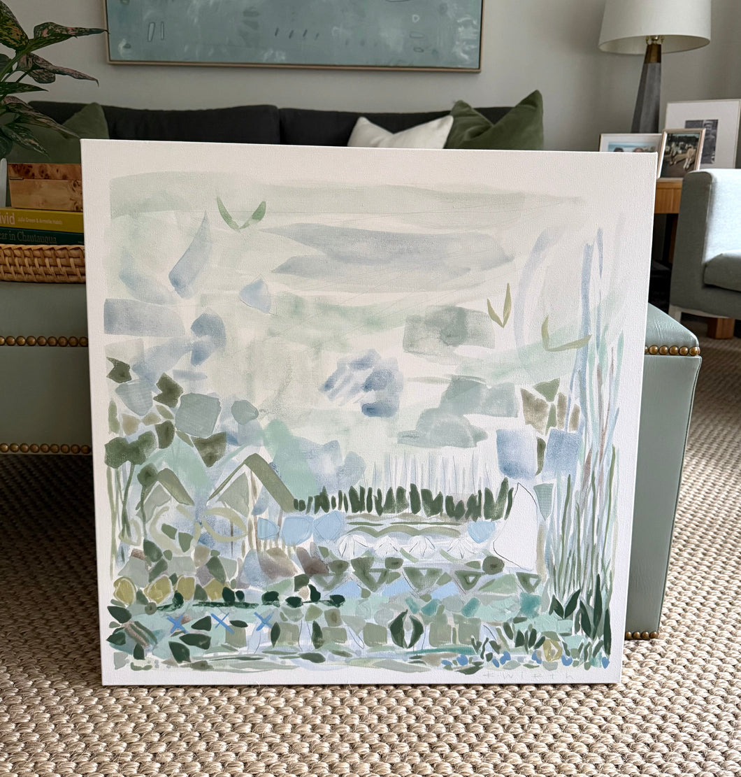 24”x24” original on canvas “Far Out West”