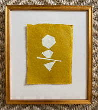 Load image into Gallery viewer, 8”x10” set of 4 on handmade marigold paper
