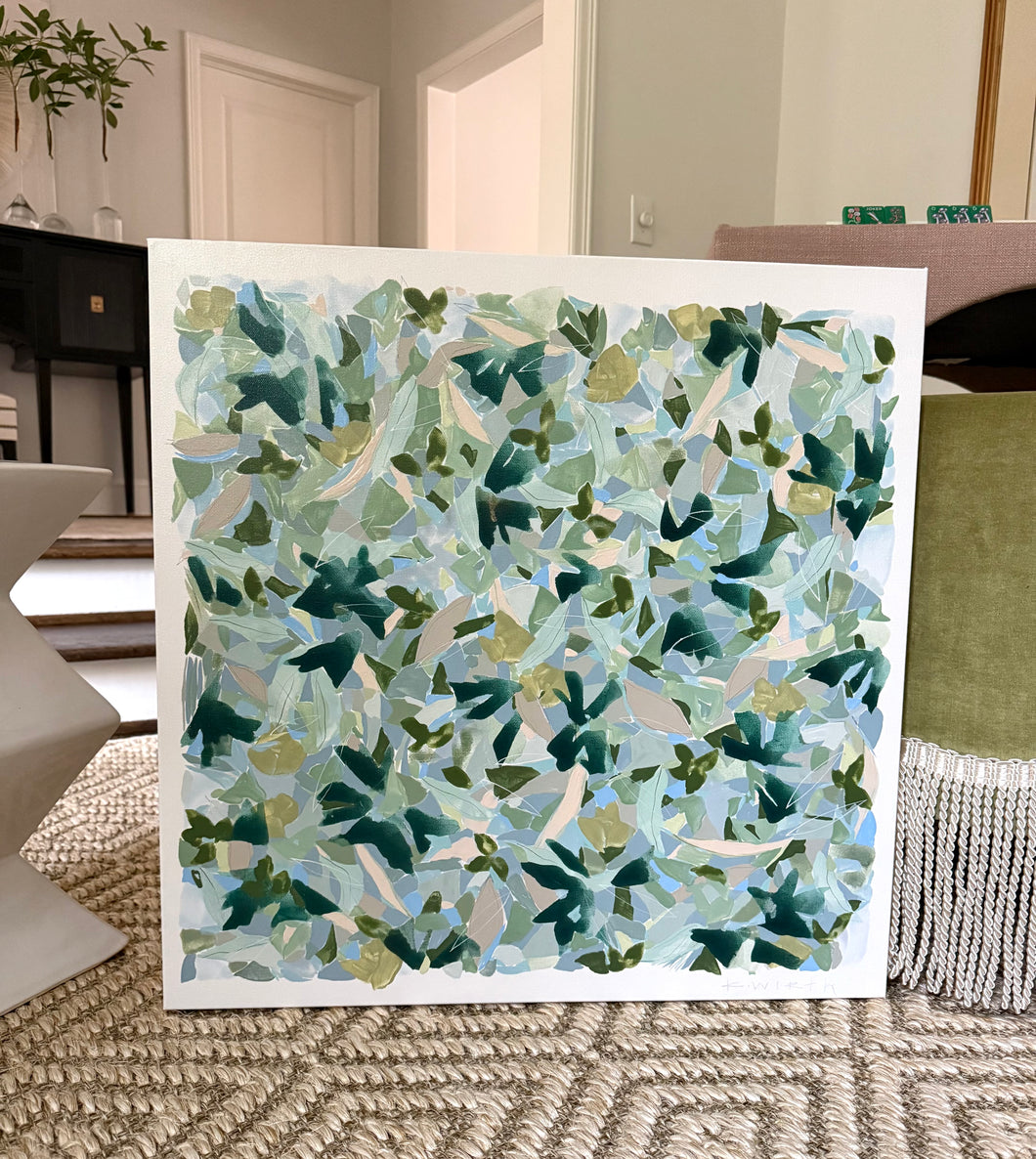 24”x24” original on canvas “On the Marsh”